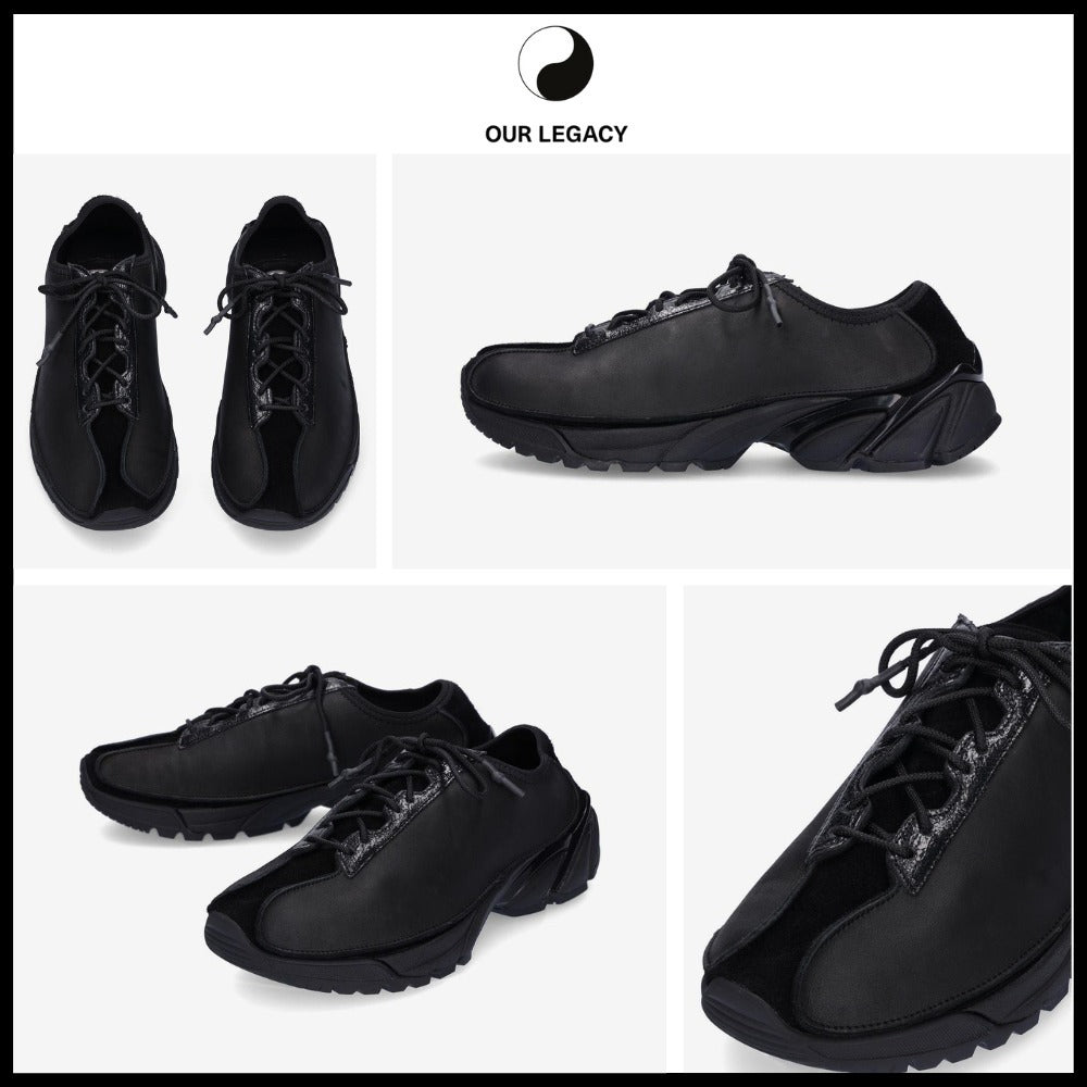 【OUR LEGACY】Clove Sneakers - Black