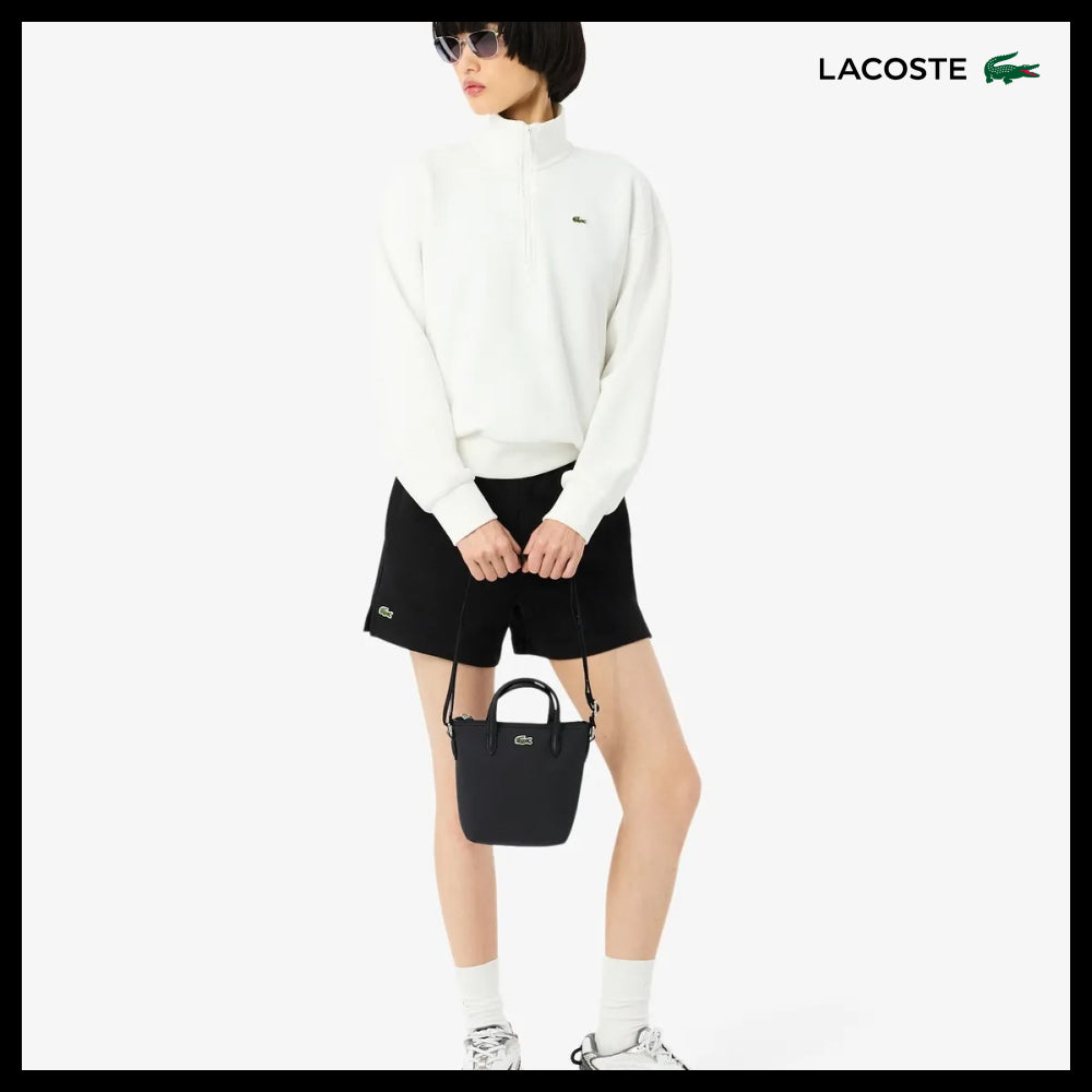 【LACOSTE】Women's L.12.12 Strass Size Mini Crossbody Bag