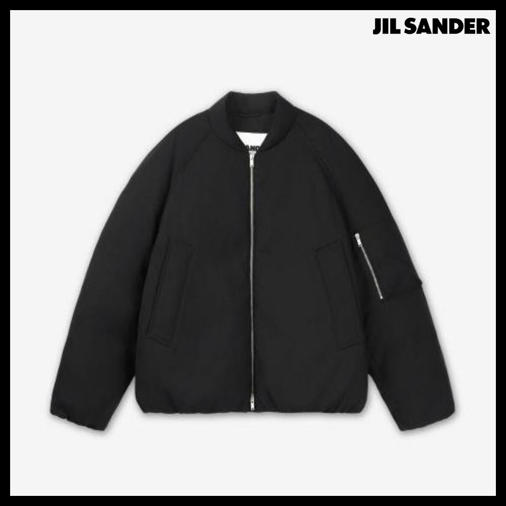 ◆JIL SANDER◆ ダウンブルゾン Down Blouson Black 軽量
