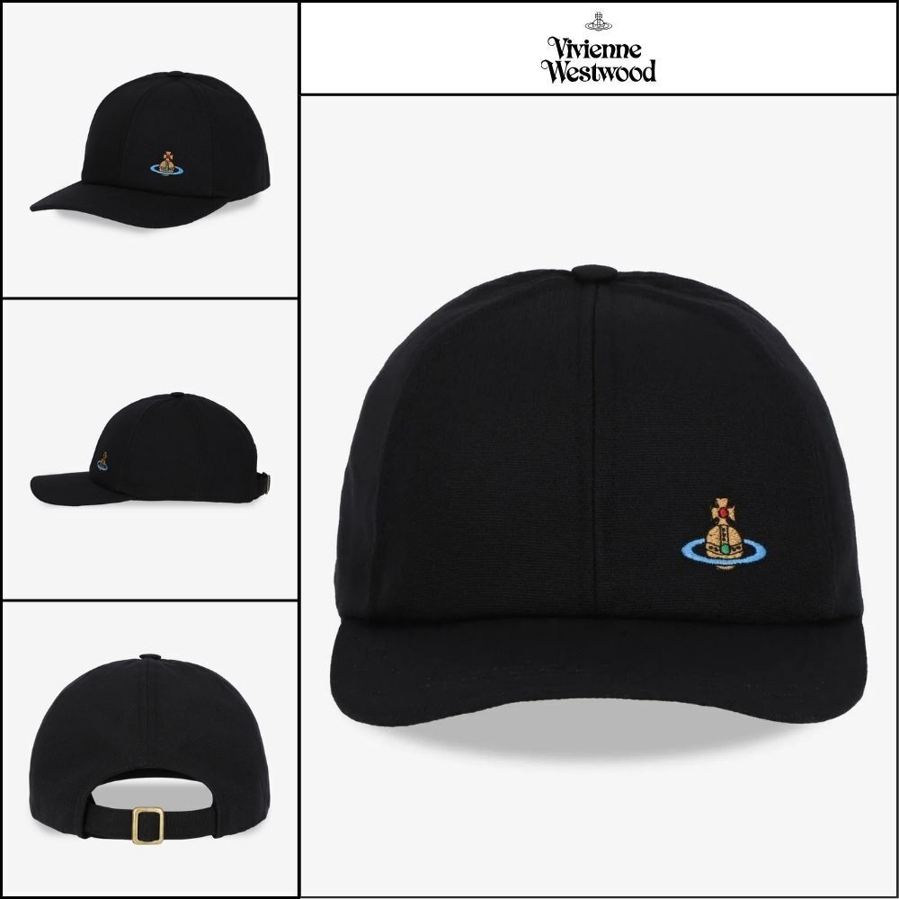 【Vivienne Westwood】Logo Ball Cap Black