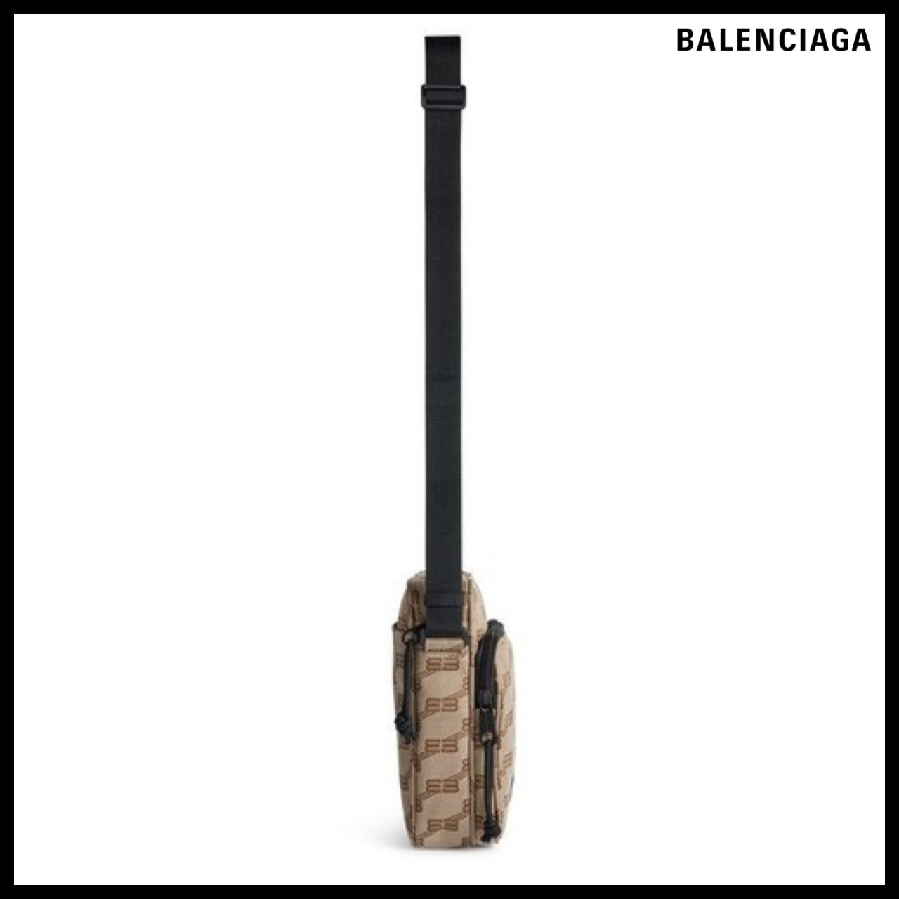 【BALENCIAGA】Signature BB Monogram Jacquard Canvas