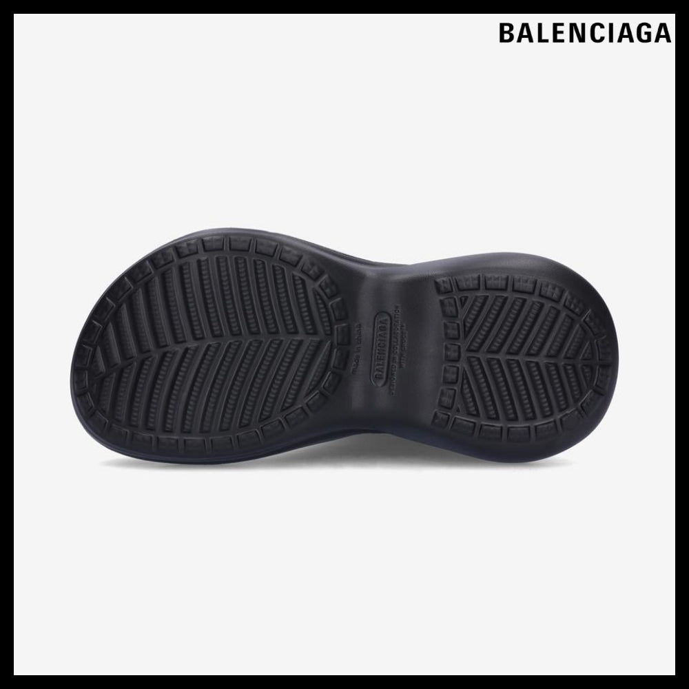 【BALENCIAGA】Crocs Boots Black