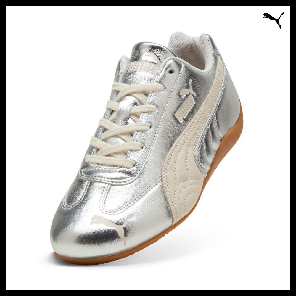 【PUMA】Speedcat Silver Womens Alpine Snow Sneakers