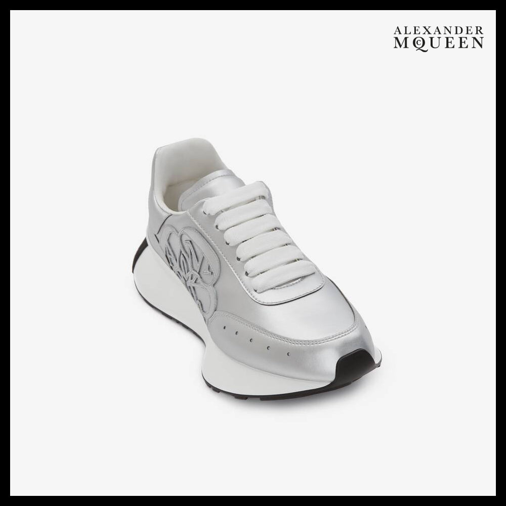 【Alexander Mcqueen】Sprint Runner in Silver
