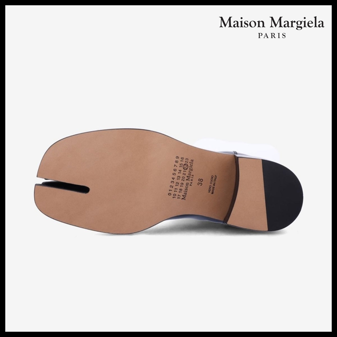 【Maison Margiela】Tabi City Chelsea Boots Black