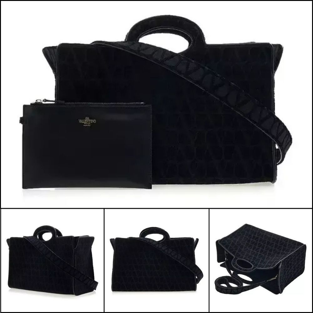 【Valentino】Valentino Garavani Iconographe Shopper Logo