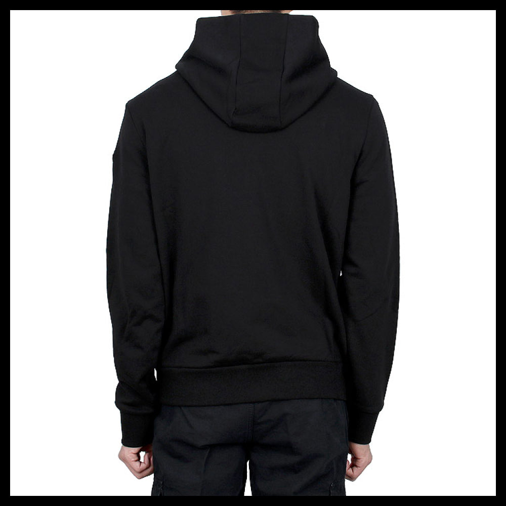 【MONCLER】 Patch Logo Cotton Zip Hoodie