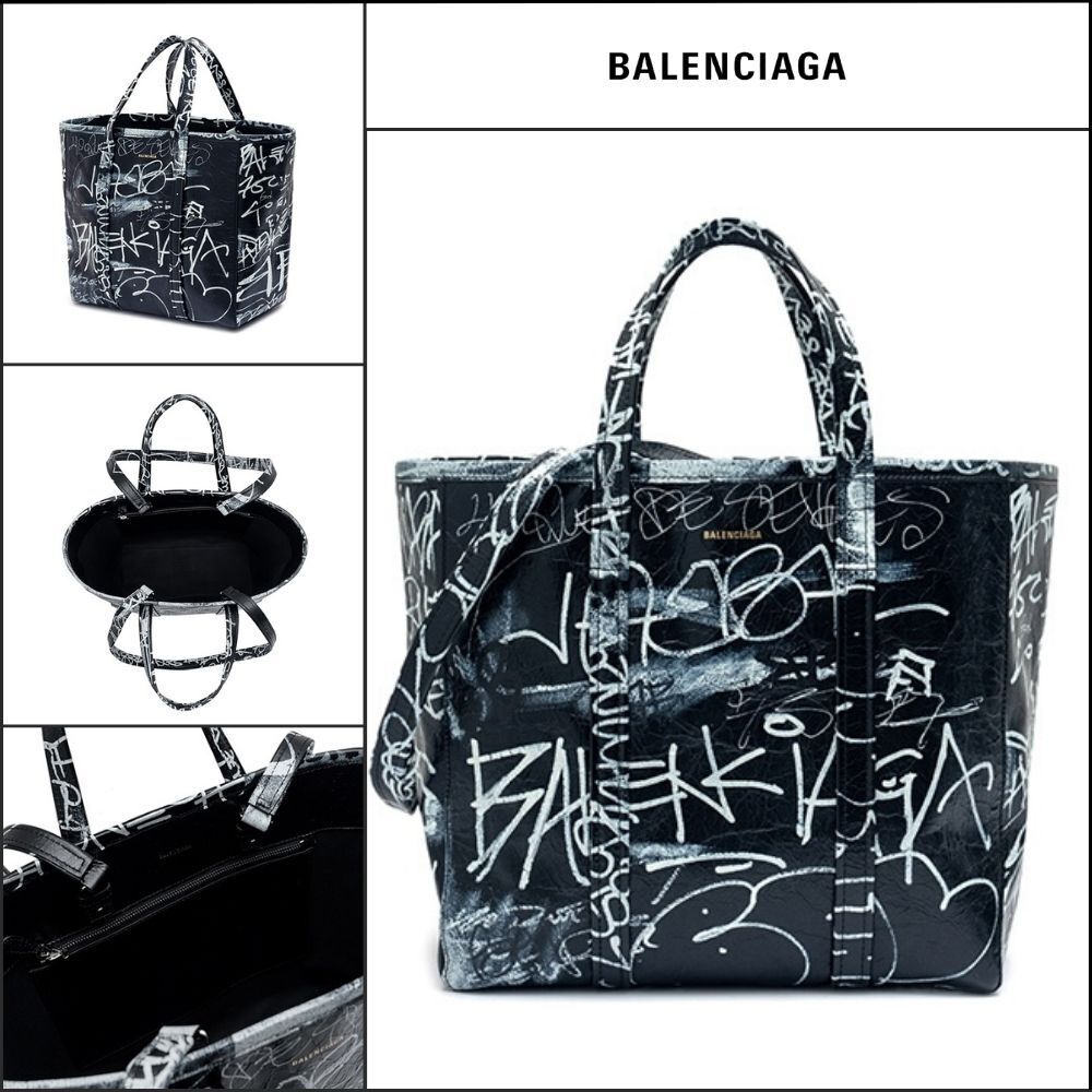 【BALENCIAGA】バベス グラフィティ ラムスキン ミディアム