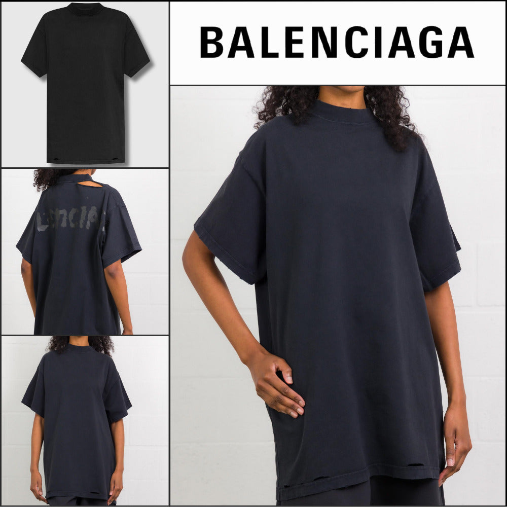 ★Balenciaga アウトレット セール★ Painted T-Shirt Oversized