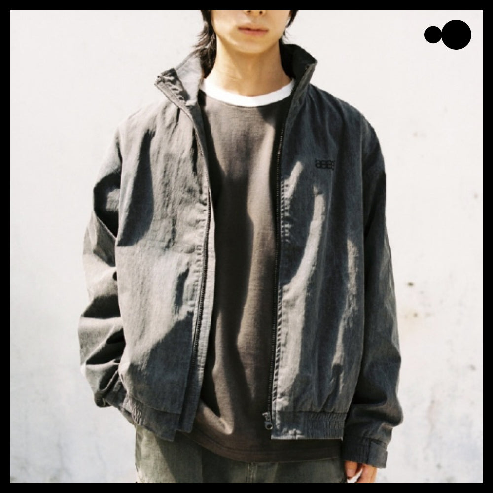 【AEAE】WEB ロゴ チーム ジャケット カーキ