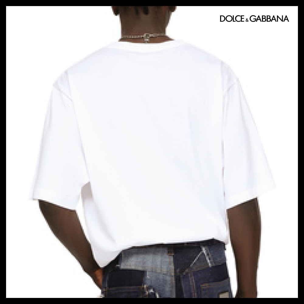 【Dolce & Gabbana】COTTON T-SHIRT WITH PRINT