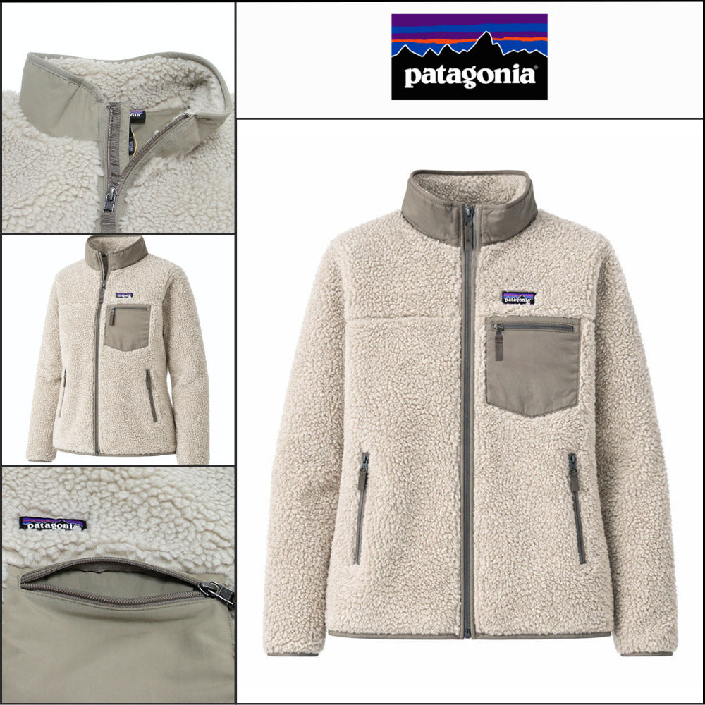 ★PATAGONIA★ Classic Retro-X Womens Fleece Jacket 23075-NAT