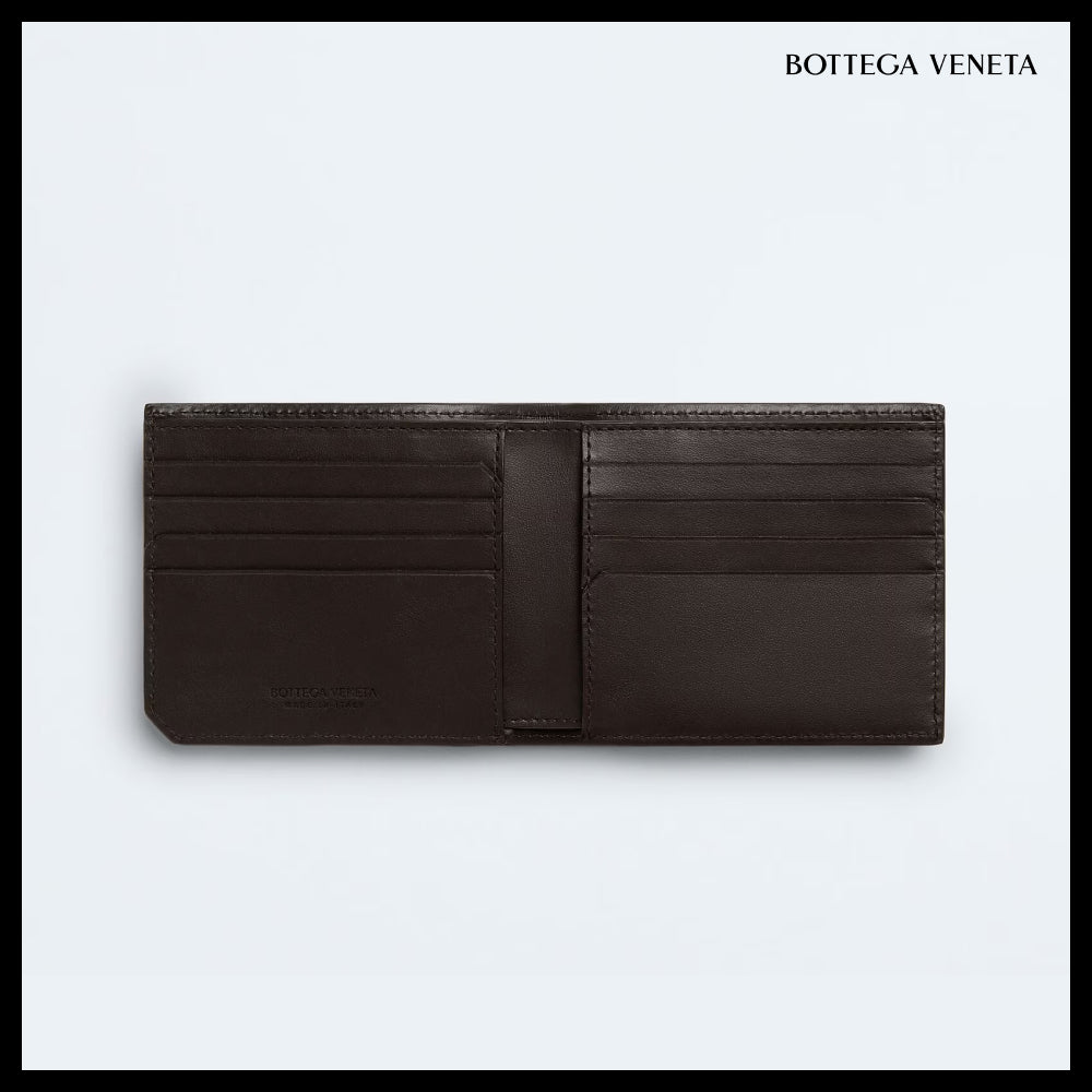 【BOTTEGA VENETA】Intrecciato Piccolo Fold Wallet 5 Colors