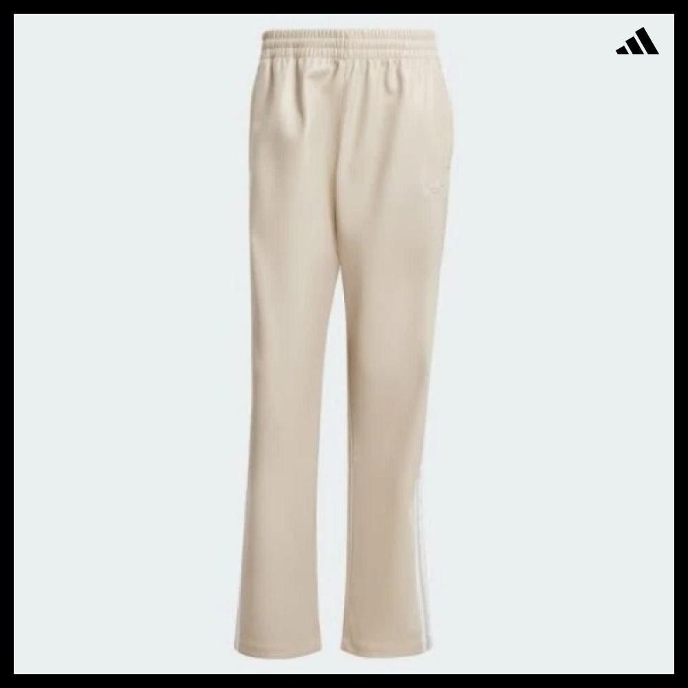 【ADIDAS 】Faux Leather Adicolor 3S Firebird Tracksuit Pants