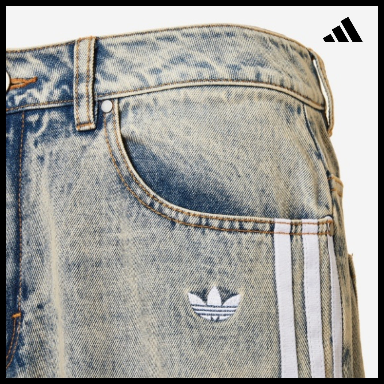 【ADIDAS】Denim Pants KE3301