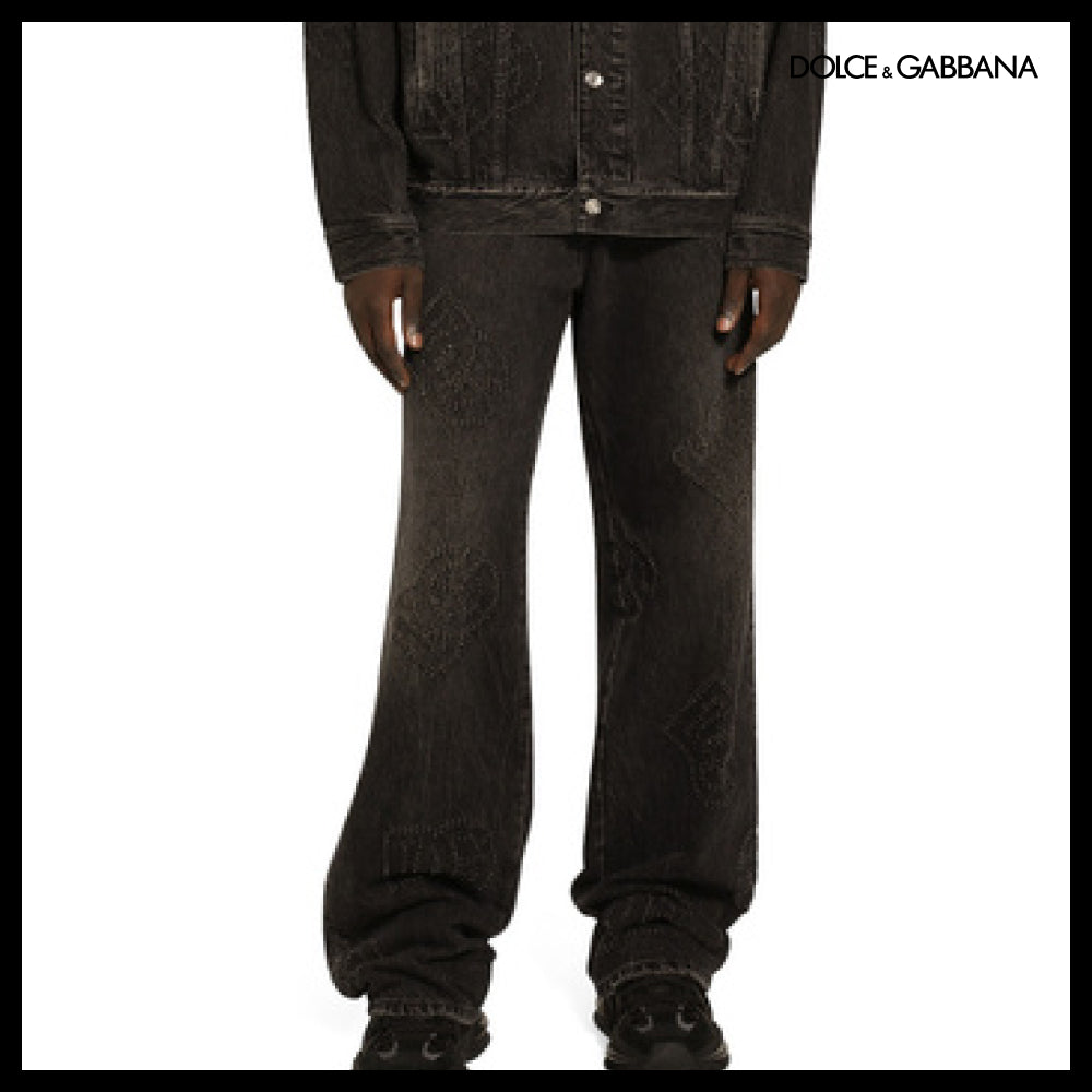 ★Dolce&Gabbanaアウトレット セール ★GRAY WASHED DENIM JEANS