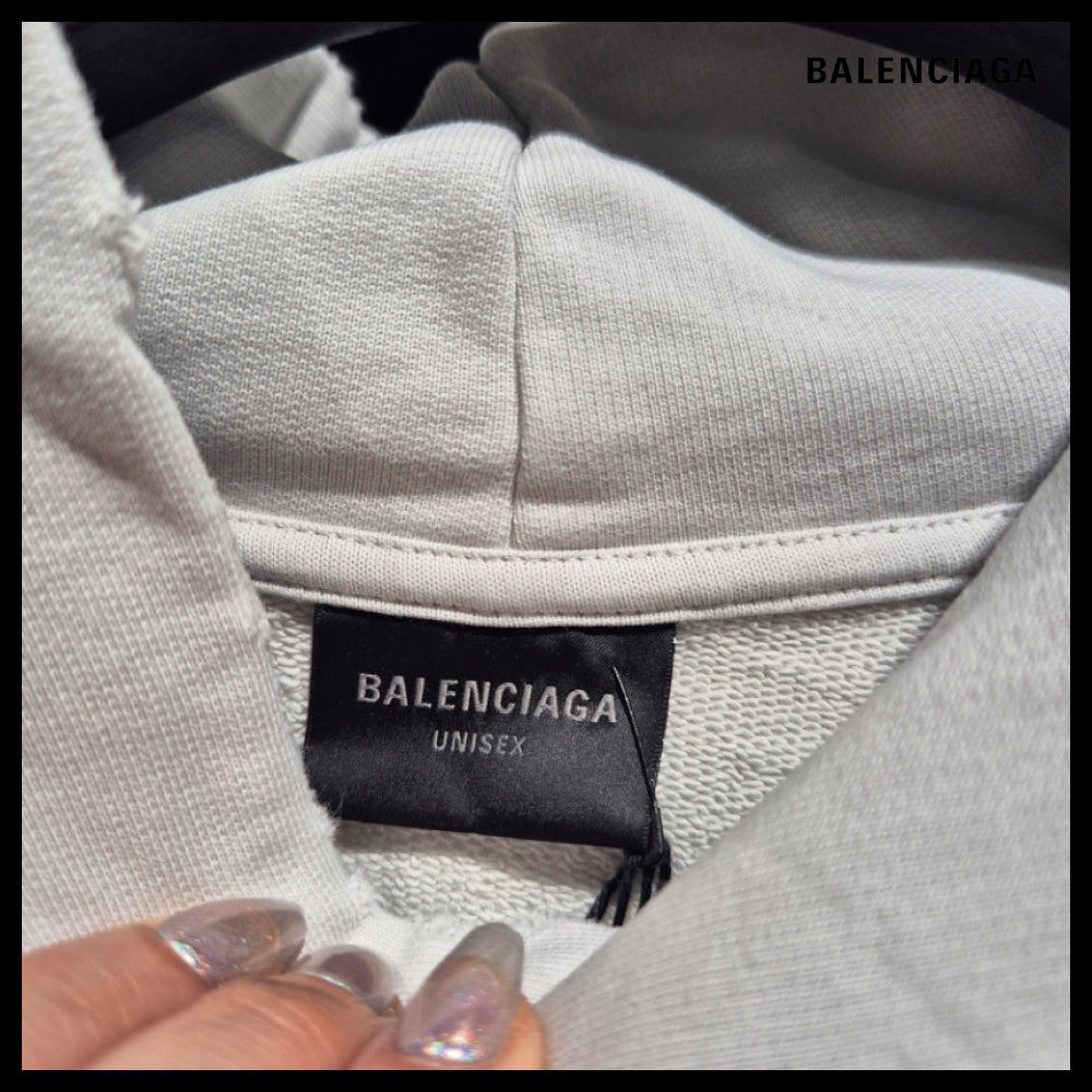 ★Balenciaga アウトレット セール ★3B Liquified Hoodie Large
