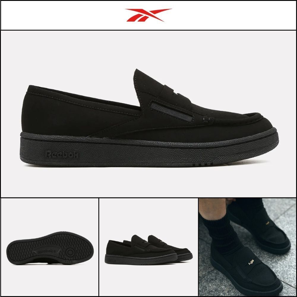 【Reebok】Club C Loafer Suede - Black
