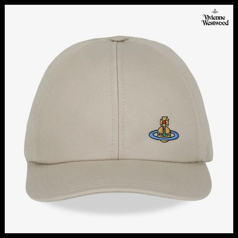 【Vivienne Westwood】Logo Ball Cap Sand