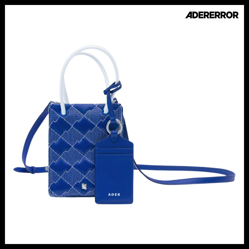 【ADERERROR】Small Shopper Bag Z-Blue