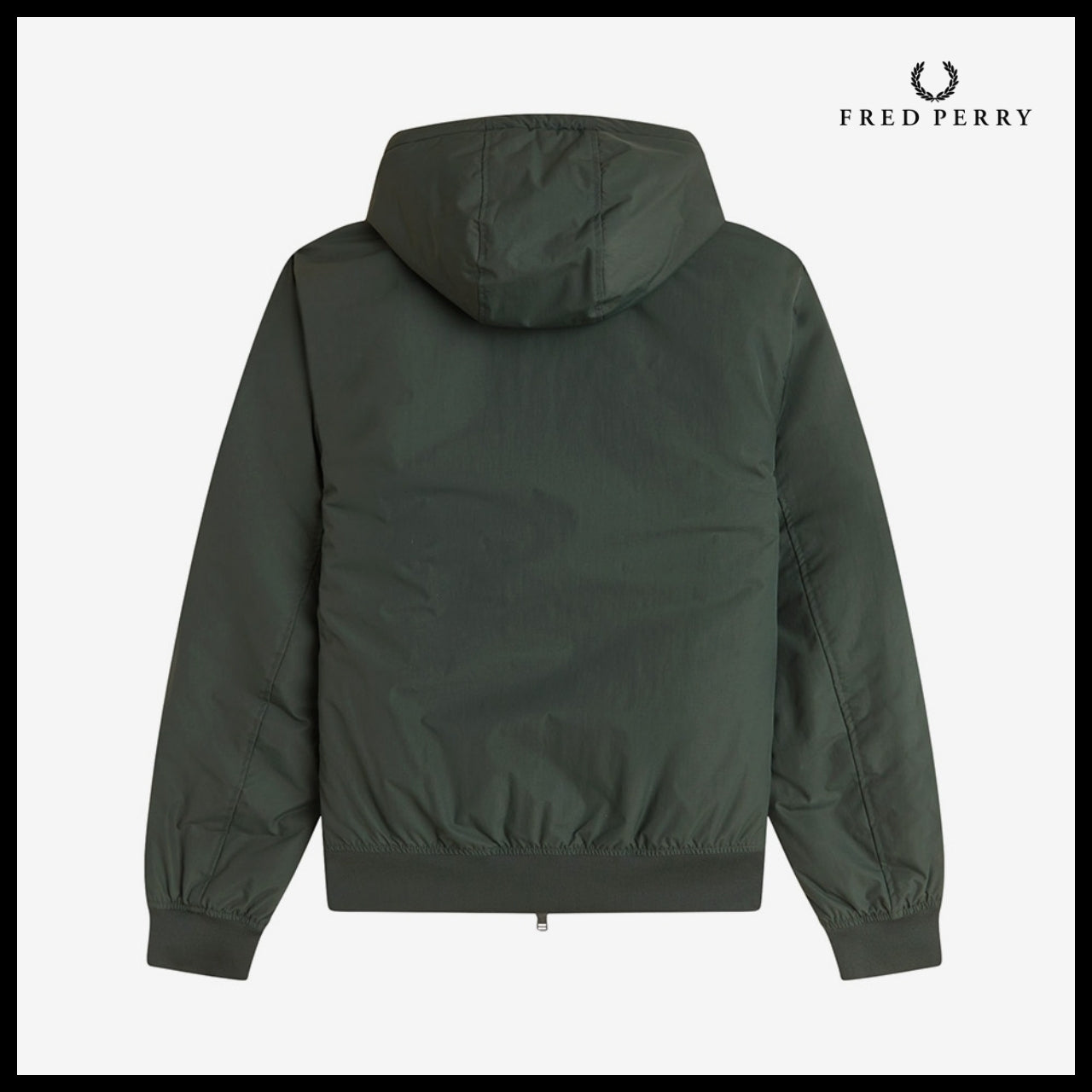 【FRED PERRY】Hooded Branded Jacket 2 Colors