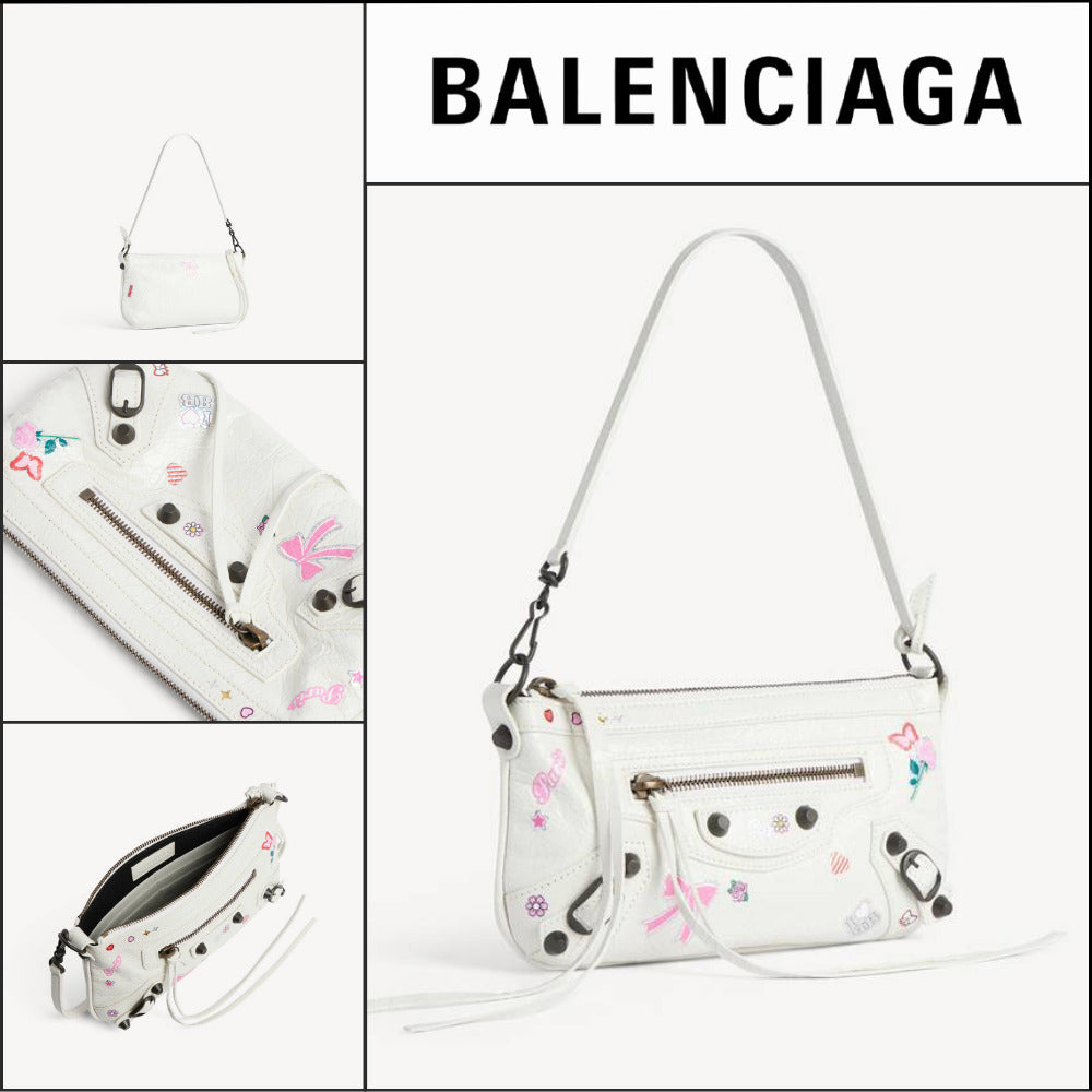 【BALENCIAGA】Le City Pouch on Strap Black