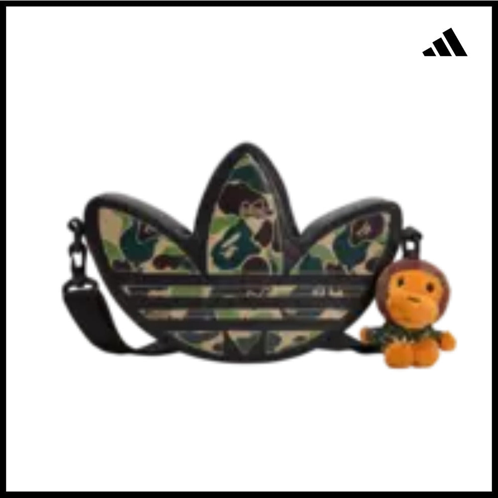 【BAPE X ADIDAS】TREFOIL SHOULDER BAG