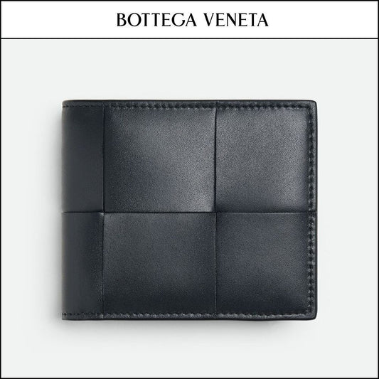 【韓国百貨店 BOTTEGA VENETA】Cassette Bi-Fold Wallet Ardoise