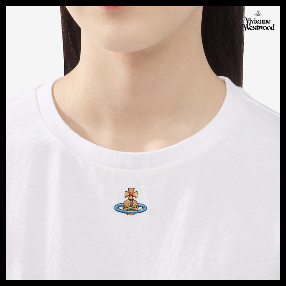 【Vivienne Westwood】ORB Peru Short Sleeve T Shirt White