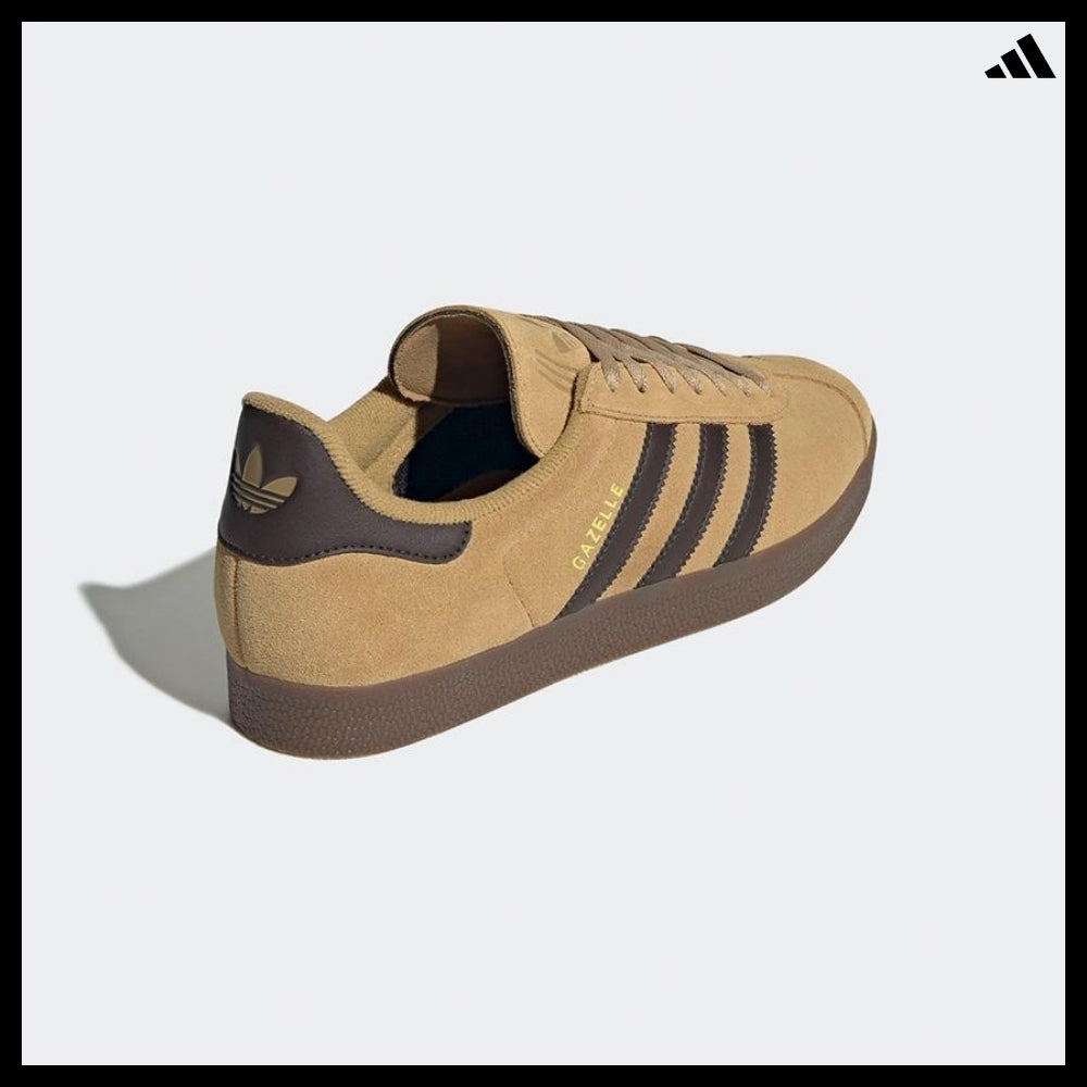 【ADIDAS】GAZELLE SNEAKERS GOLBEI