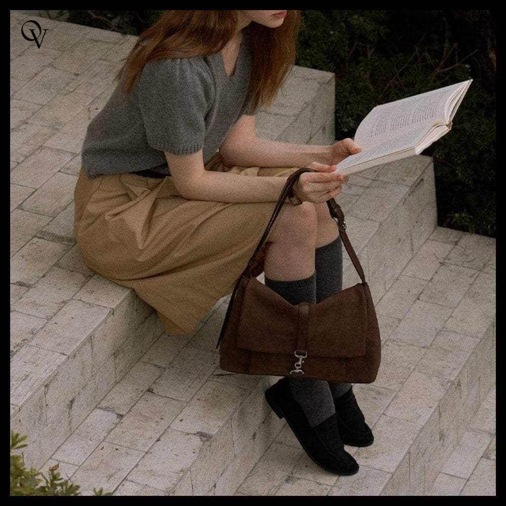 【OVHEE】 CHLOE SUEDE BAG COCOA スエードバック
