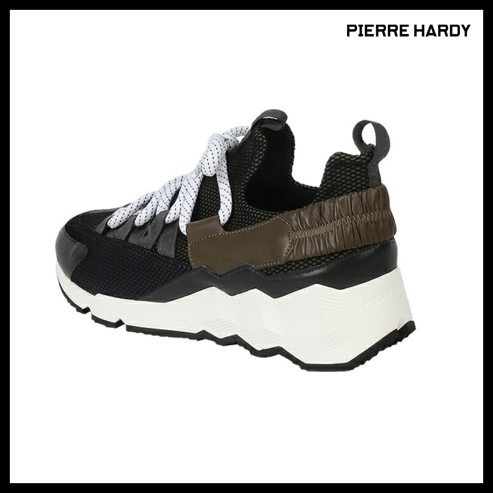 【Pierre Hardy】TREK COMET Sneakers LX01X Grey Kaki