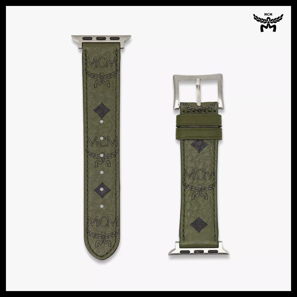 【MCM】Visetos Apple Watch Strap 4 Colors