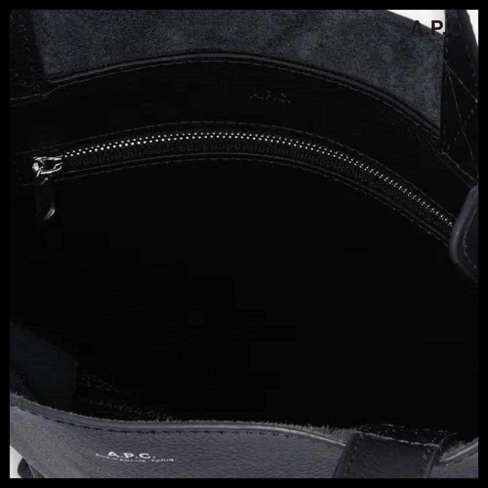 【A.P.C.】Small Maico Cabas Tote Bag Black