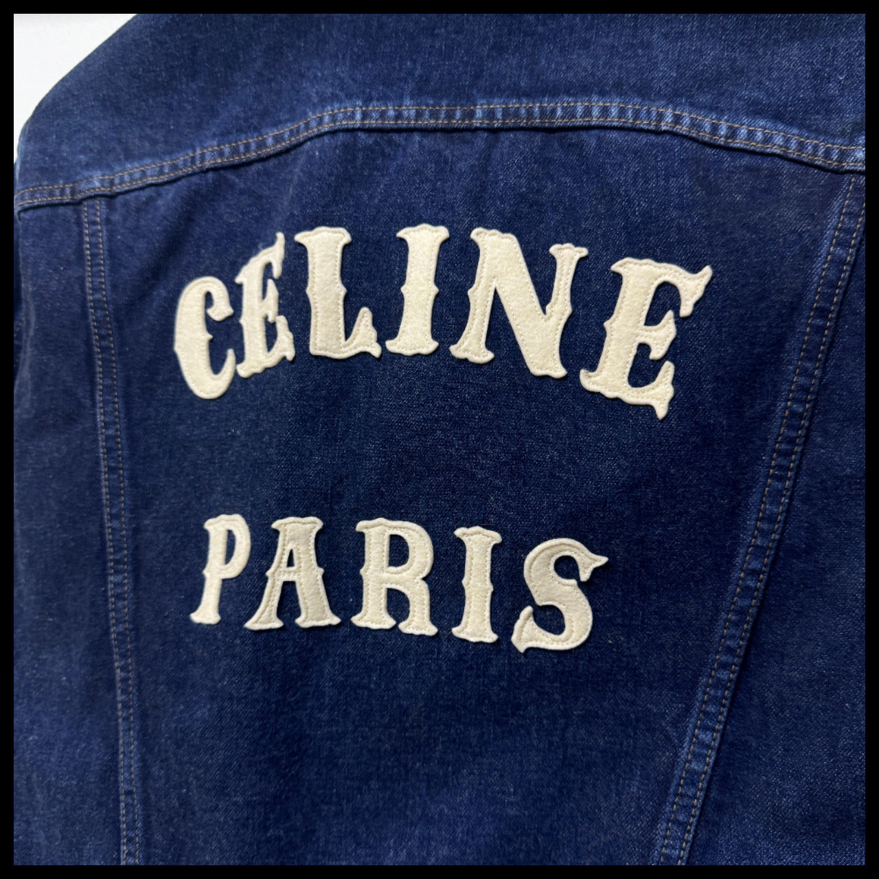 【CELINE】Blue Denim Jacket vintage denim