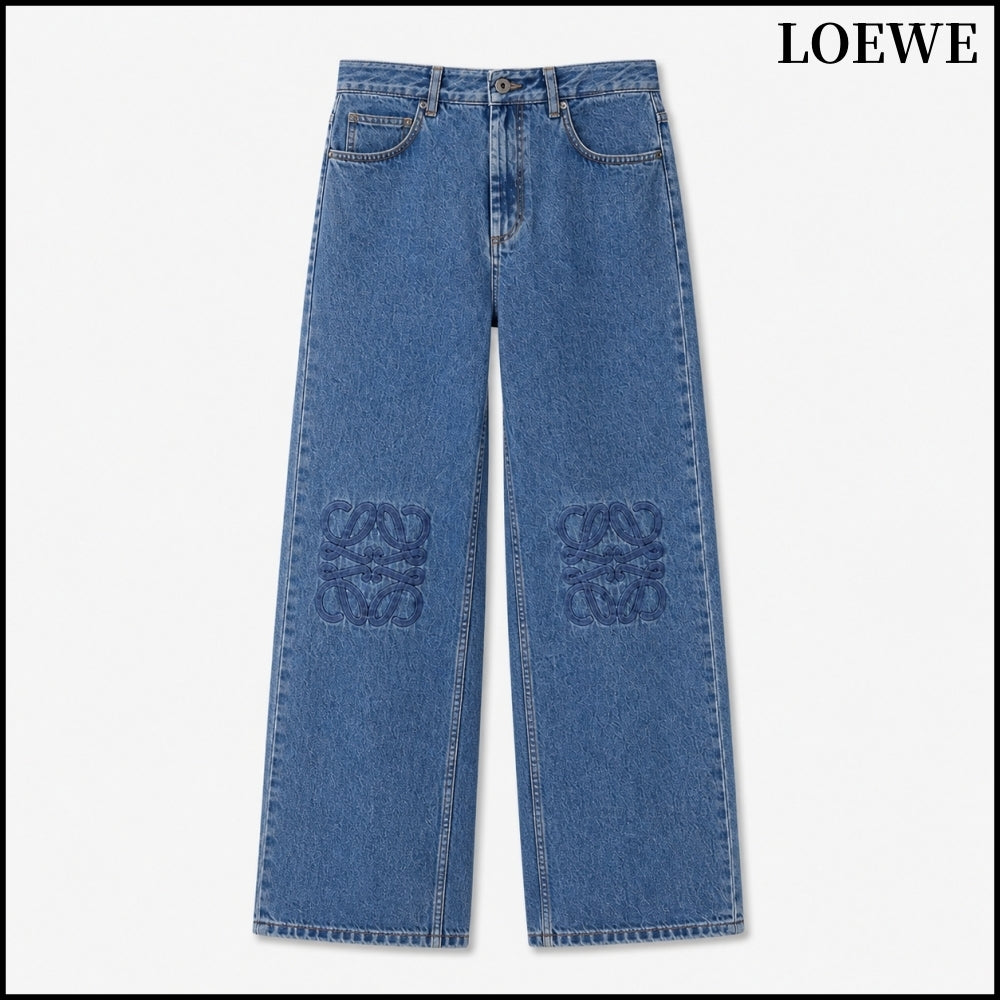 【LOEWE】Anagram Baggy Jeans