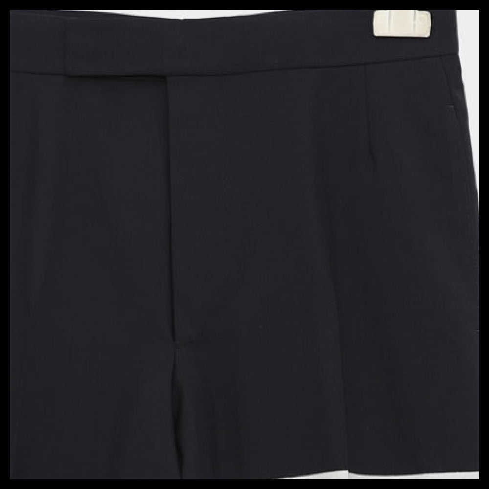 【THOM BROWNE】Four-bar classic wool slacks