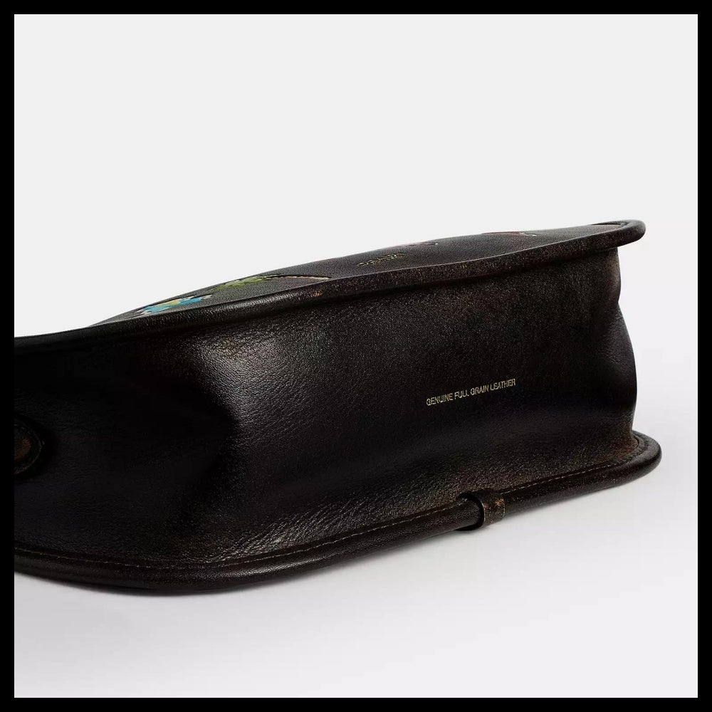 【Coach】Lexy Tenth Birthday Waverly Bag In Loved Leather