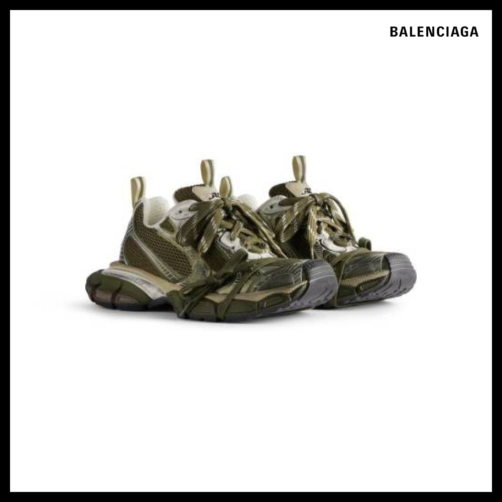 【BALENCIAGA】3XL Sneaker Dark Green Light Beige