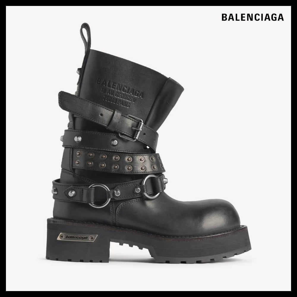 【BALENCIAGA】Venom City Bootie Black