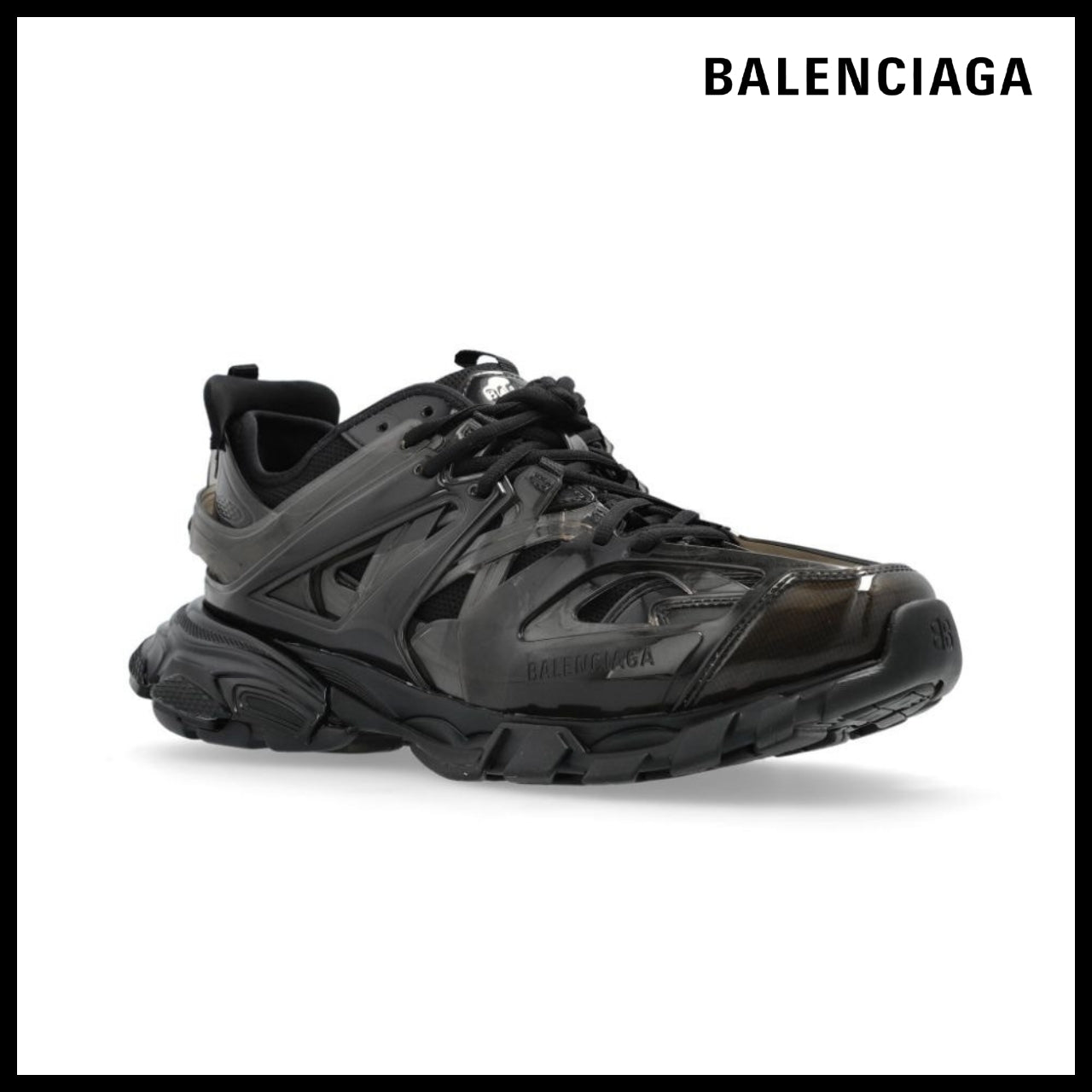 【BALENCIAGA】Track Jelly NW Black