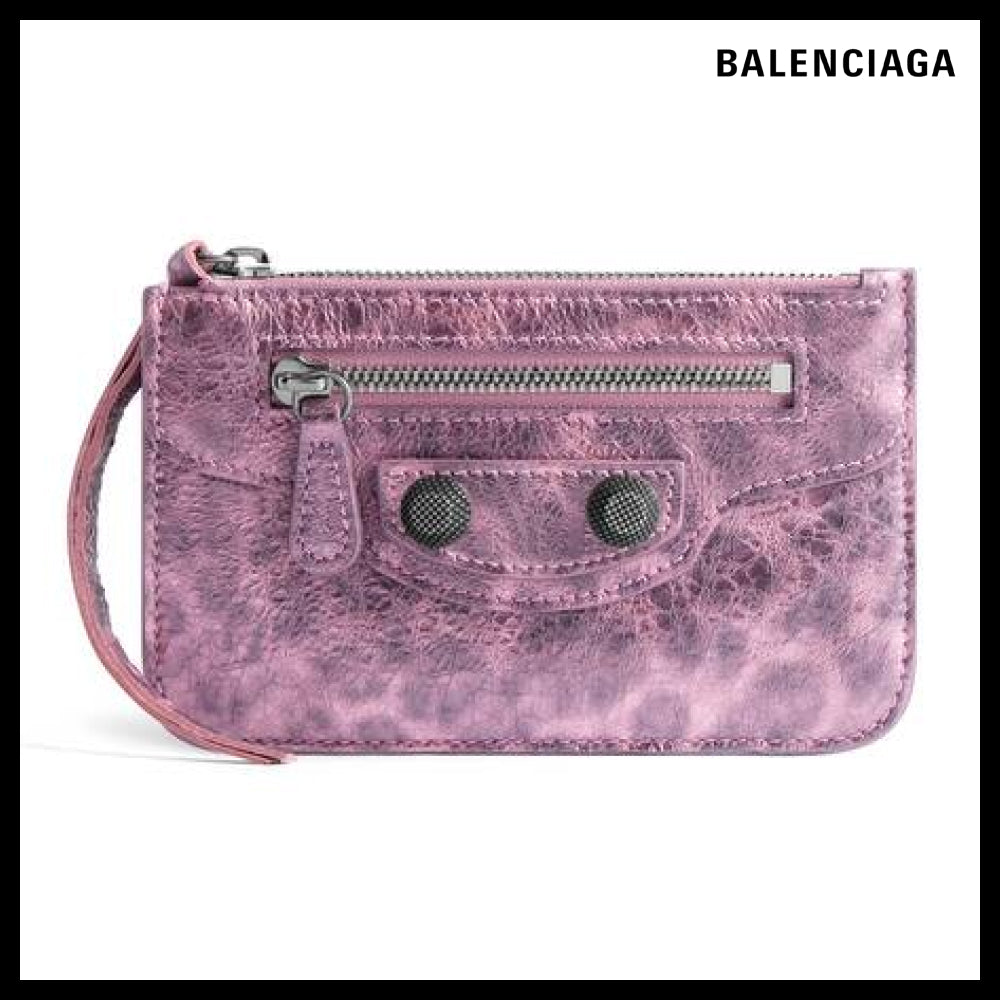 【BALENCIAGA】LE CAGOLE LONG COIN AND CARD HOLDER LEOPARD