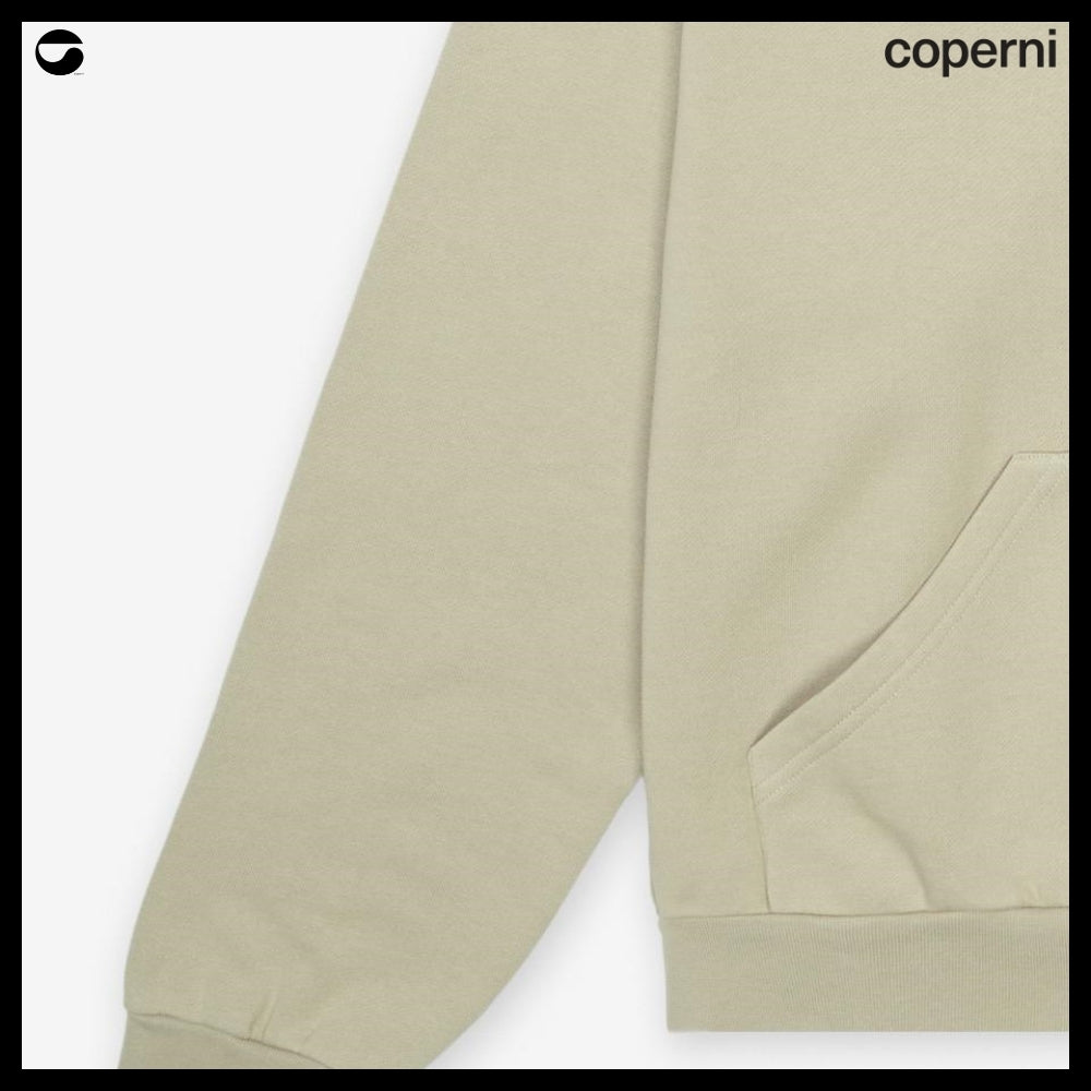 【Coperni】Horn Hoodie Beige Yellow Print