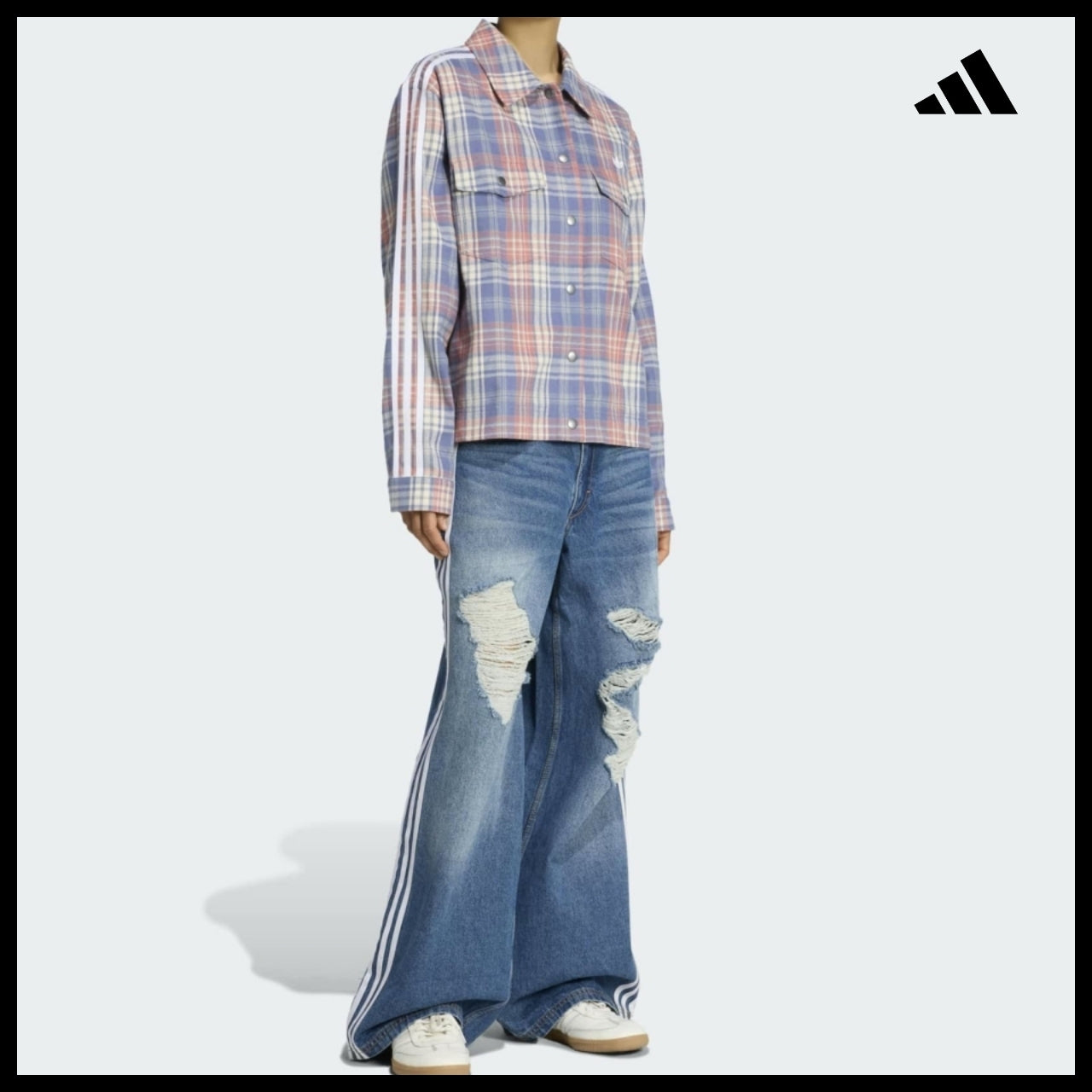 【ADIDAS】Denim Pants  Blue Denim