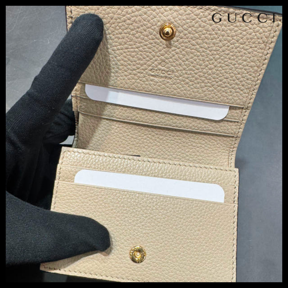 【GUCCI】GG BICOLOR SMALL WALLET