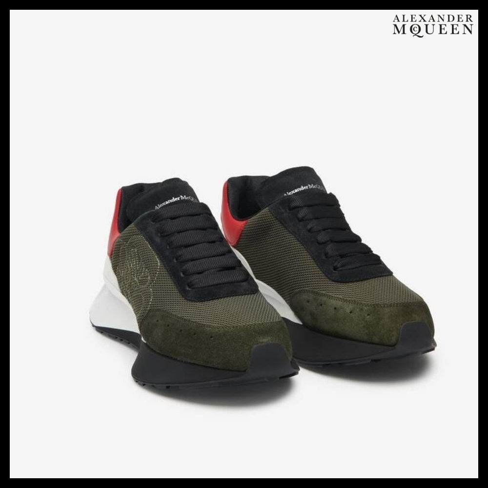 【Alexander Mcqueen】Men's Sprint Runner Khaki