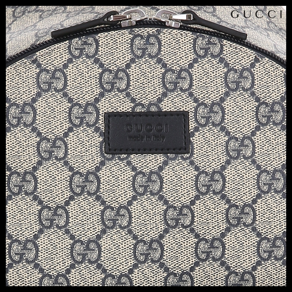 【GUCCI】Kids GG Supreme Canvas Backpack