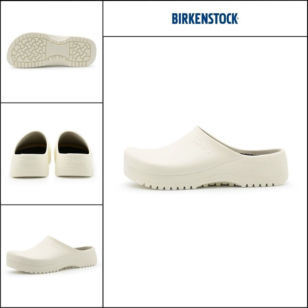 【BIRKENSTOCK】Super Bucky Regular Clog White