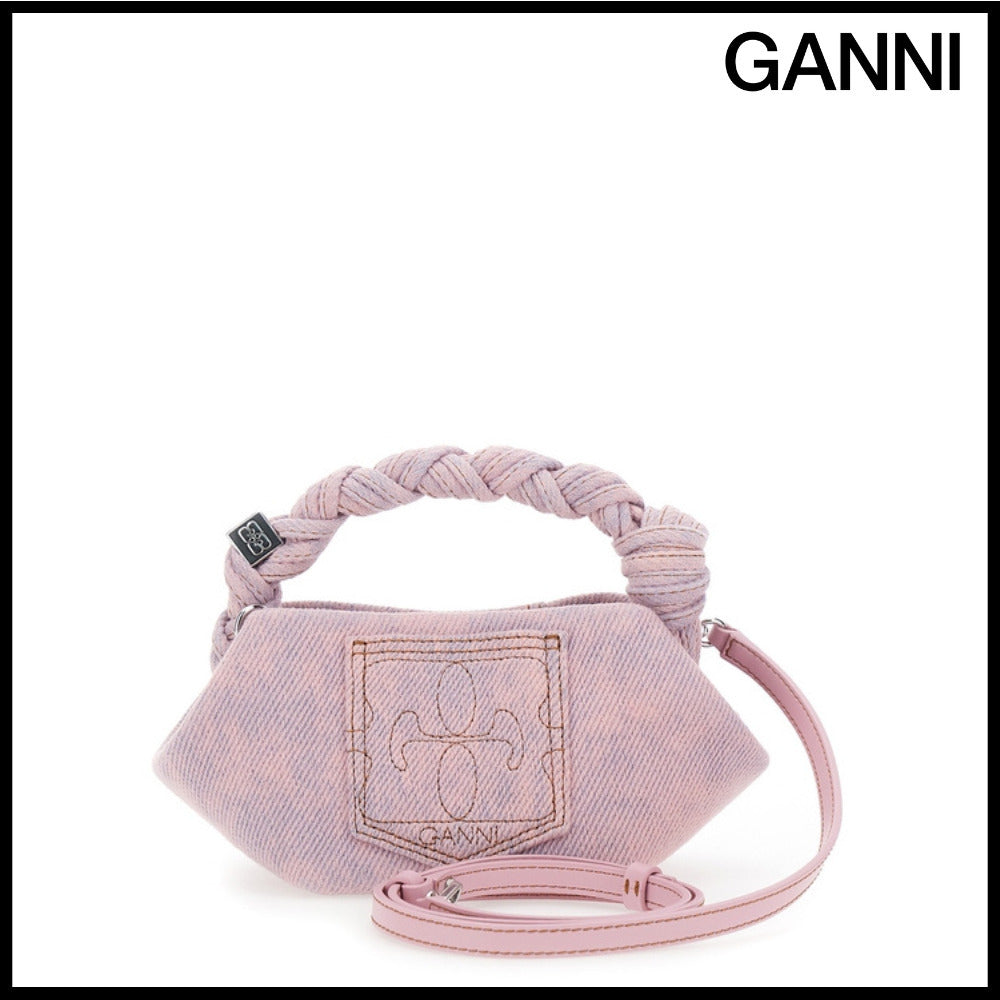 【GANNI】Pink Mini Tote