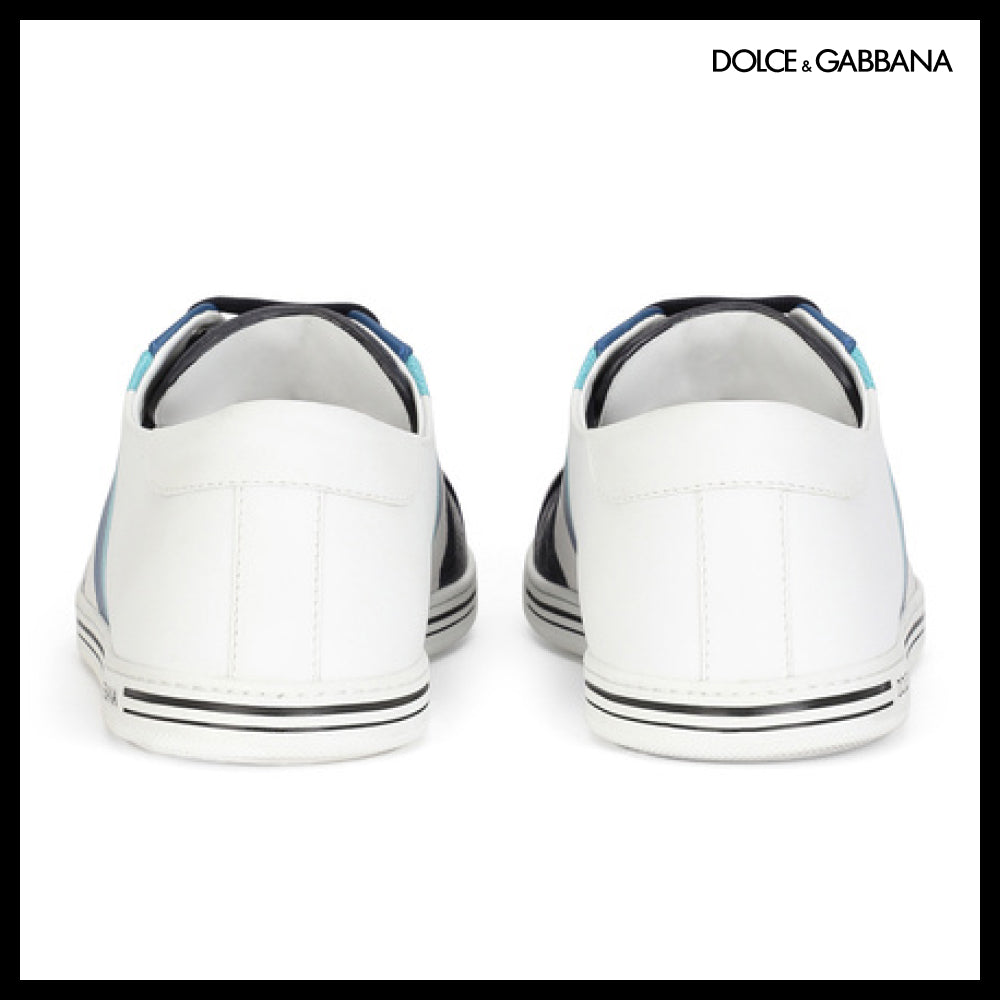 【Dolce & Gabbana】SAINT TROPEZ SNEAKERS IN PRINTED DEERSKIN